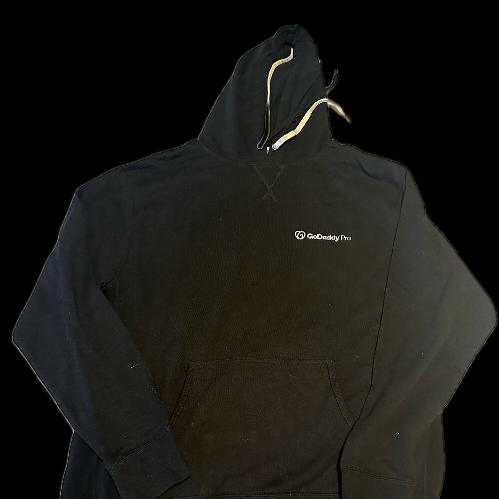 GoDaddy Pro Hoodie – XL – Never Worn – Web Dev Nerd Gold